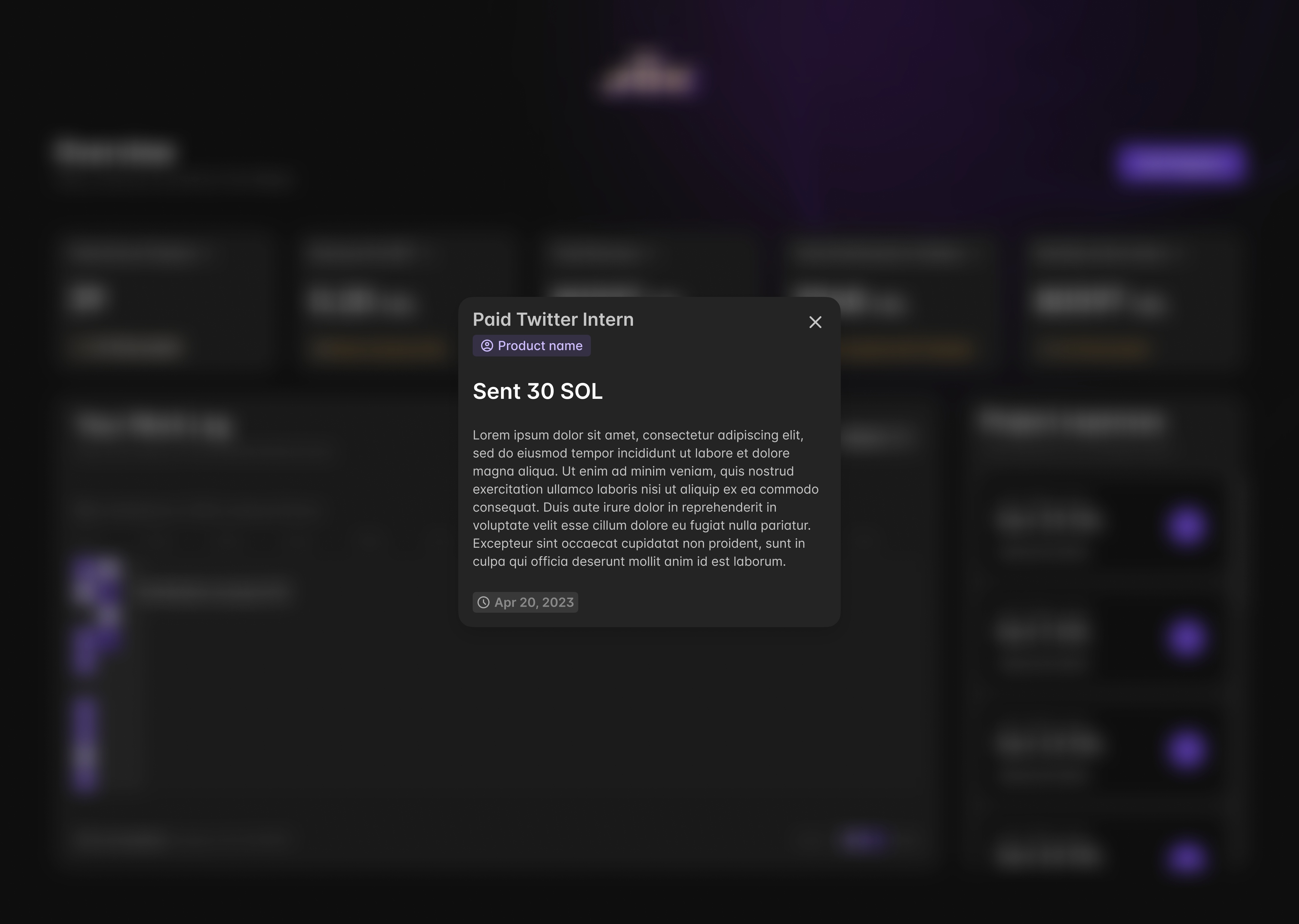 Expense Detail Modal