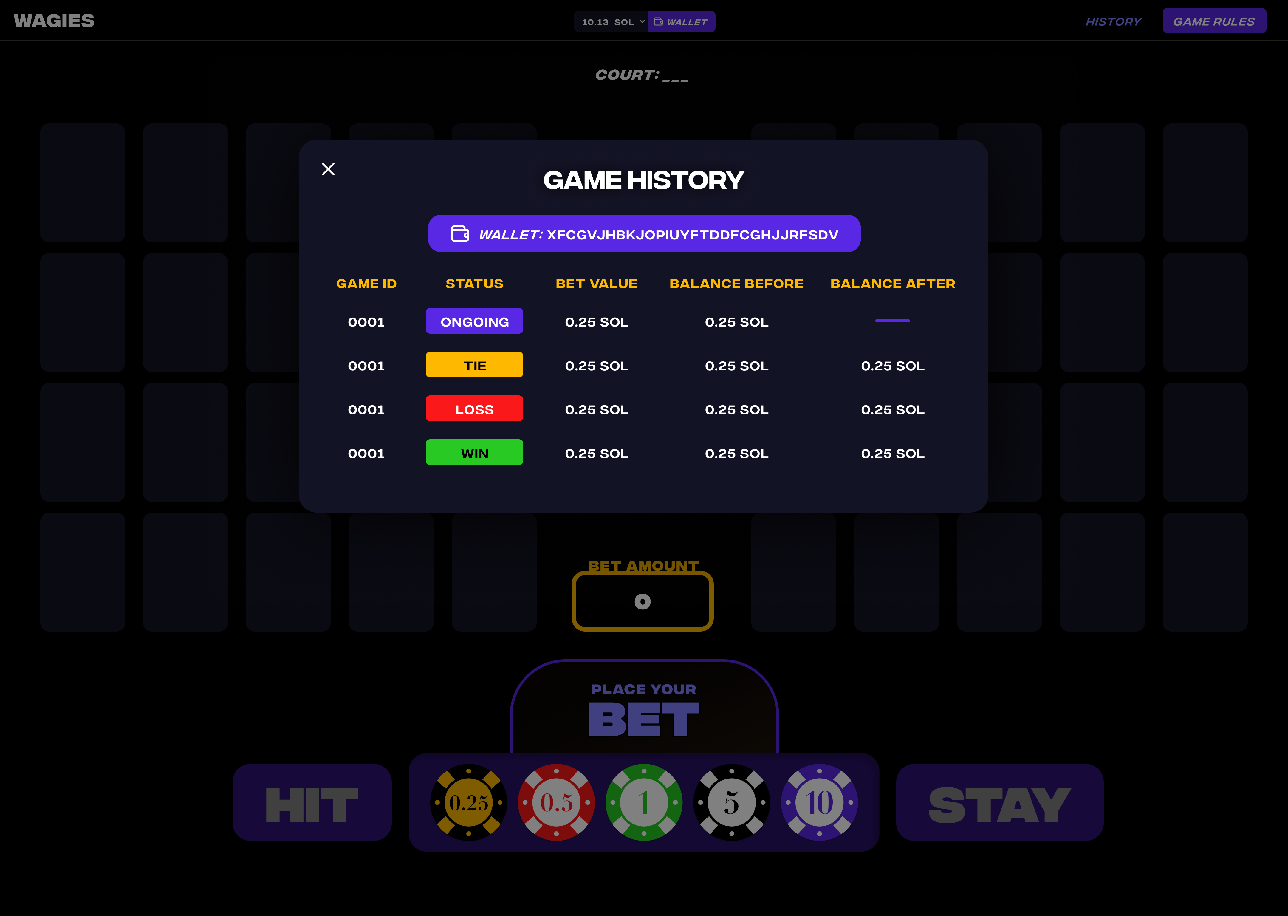 Game History Desktop