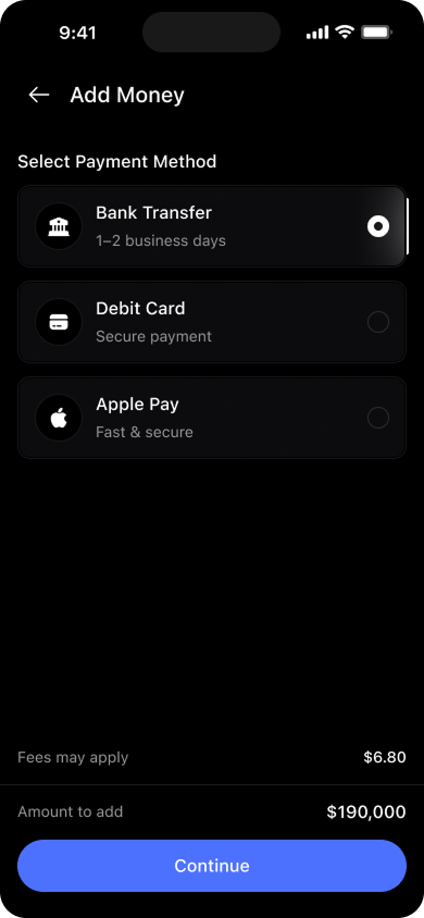 Select Payment Method