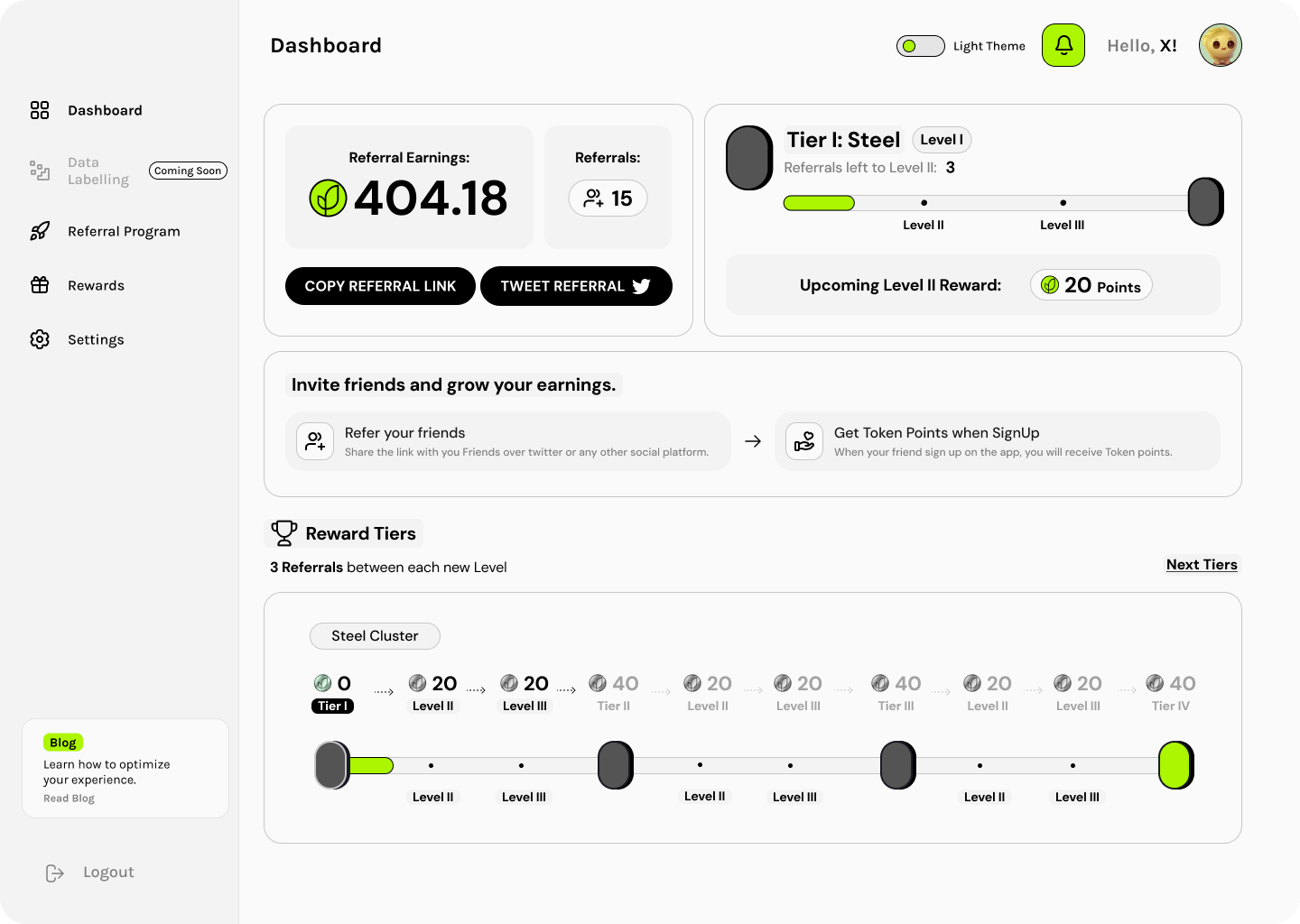 Desktop Referrals - Light