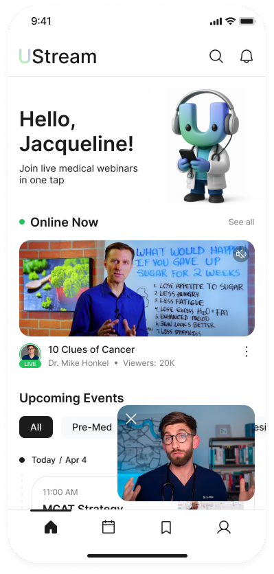 UStream Mobile with Preview