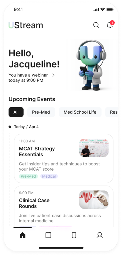 UStream No Online Events